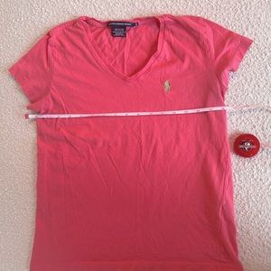 Ralph Lauren Sport t-shirt Small Coral